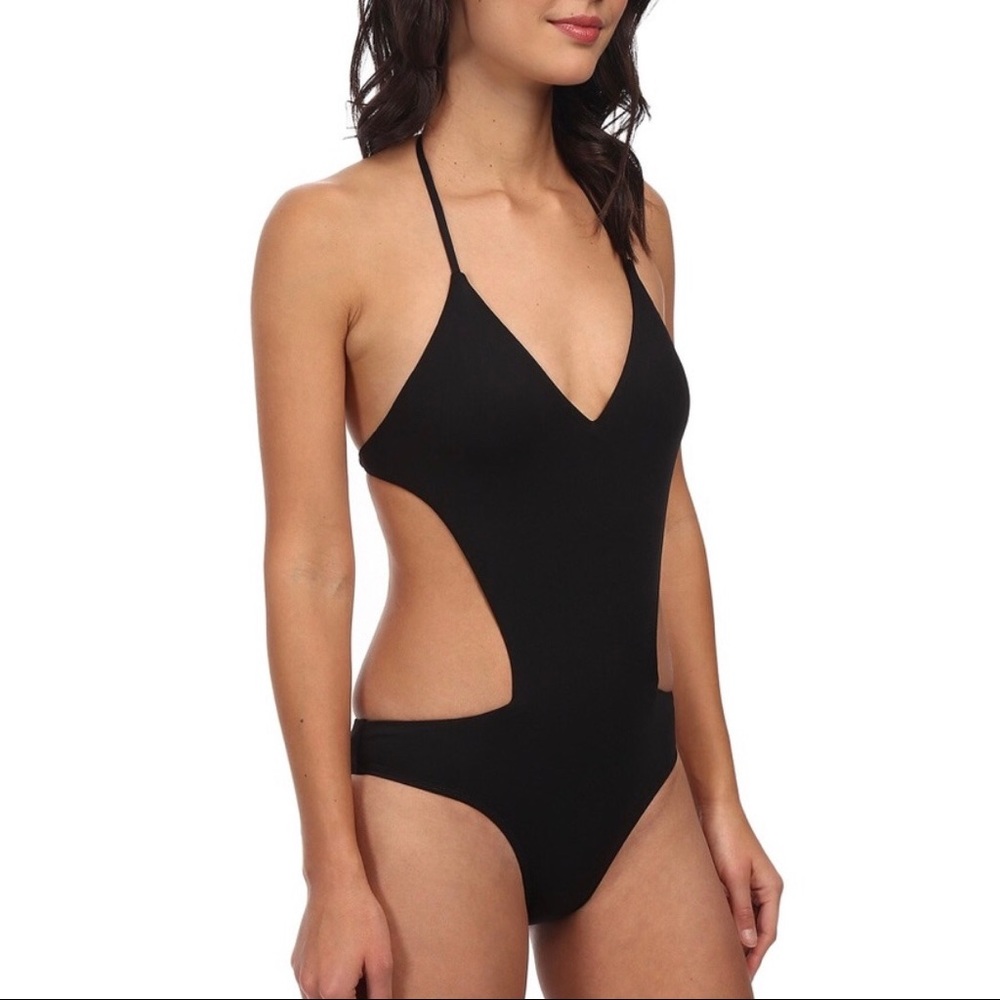 Roxy Black One Piece Swimsuit Size S